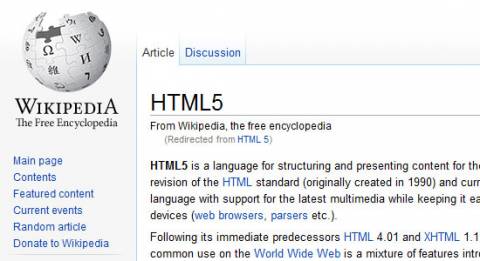 Виуипедия HTML5